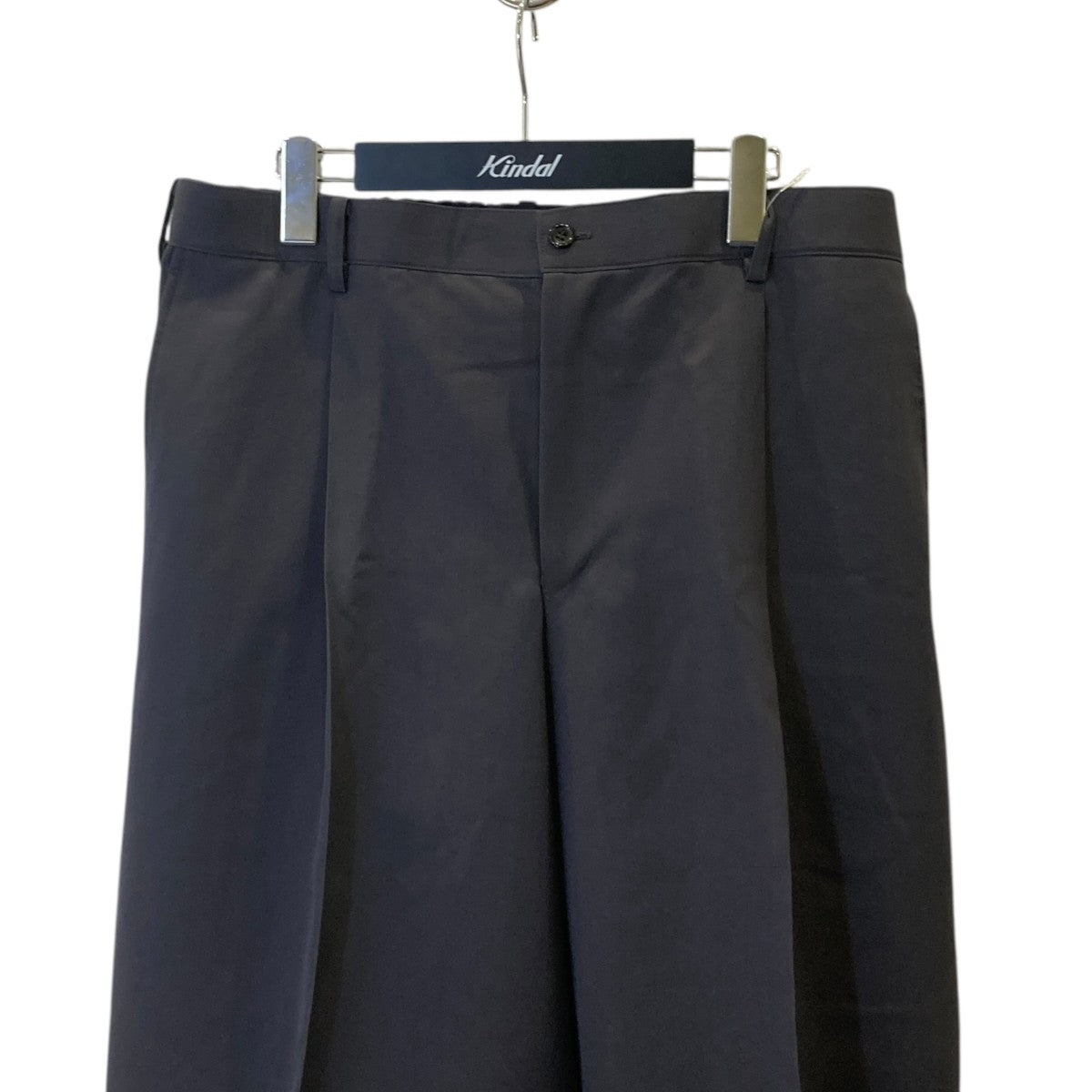 Scale Off Wool Wide SlacksイージーパンツGM254-40041B