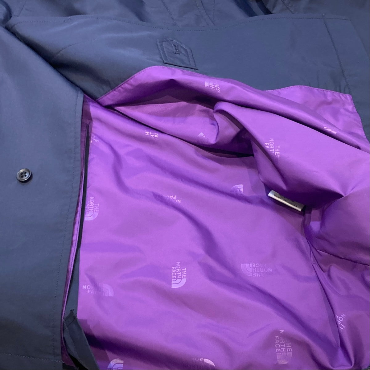 THE NORTHFACE PURPLELABEL×BEAMS BOY 別注ステンカラーコートNPW2317N 古着・中古-6枚目のアイテム画像