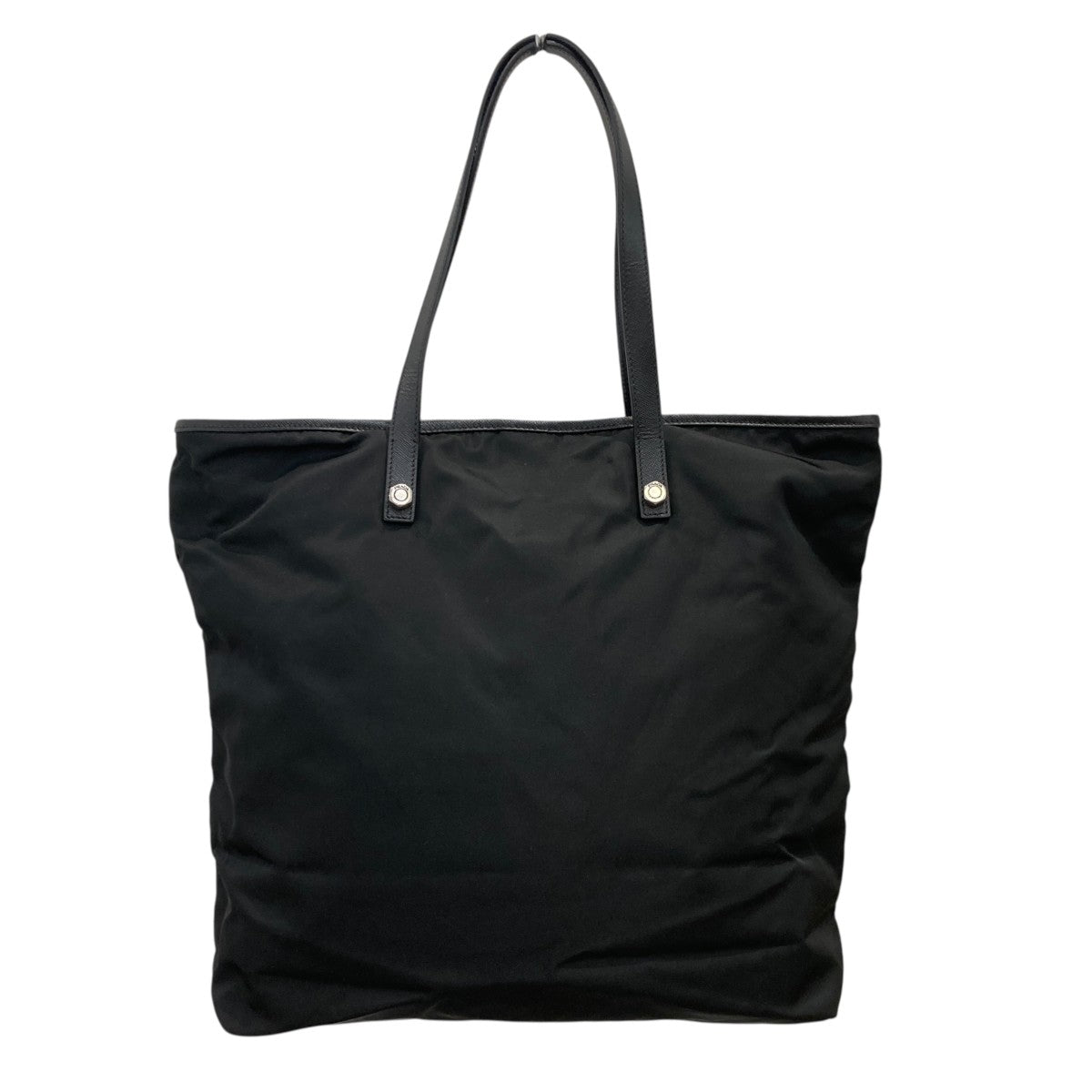 高品質！ブラックバック スカルホーン PRADA(プラダ) スカル 王冠トートバッグVA832R VA832R ブラック