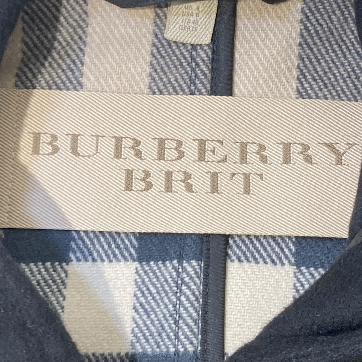 BURBERRY BRIT ショートダッフルコート4557601 古着・中古-4枚目のアイテム画像