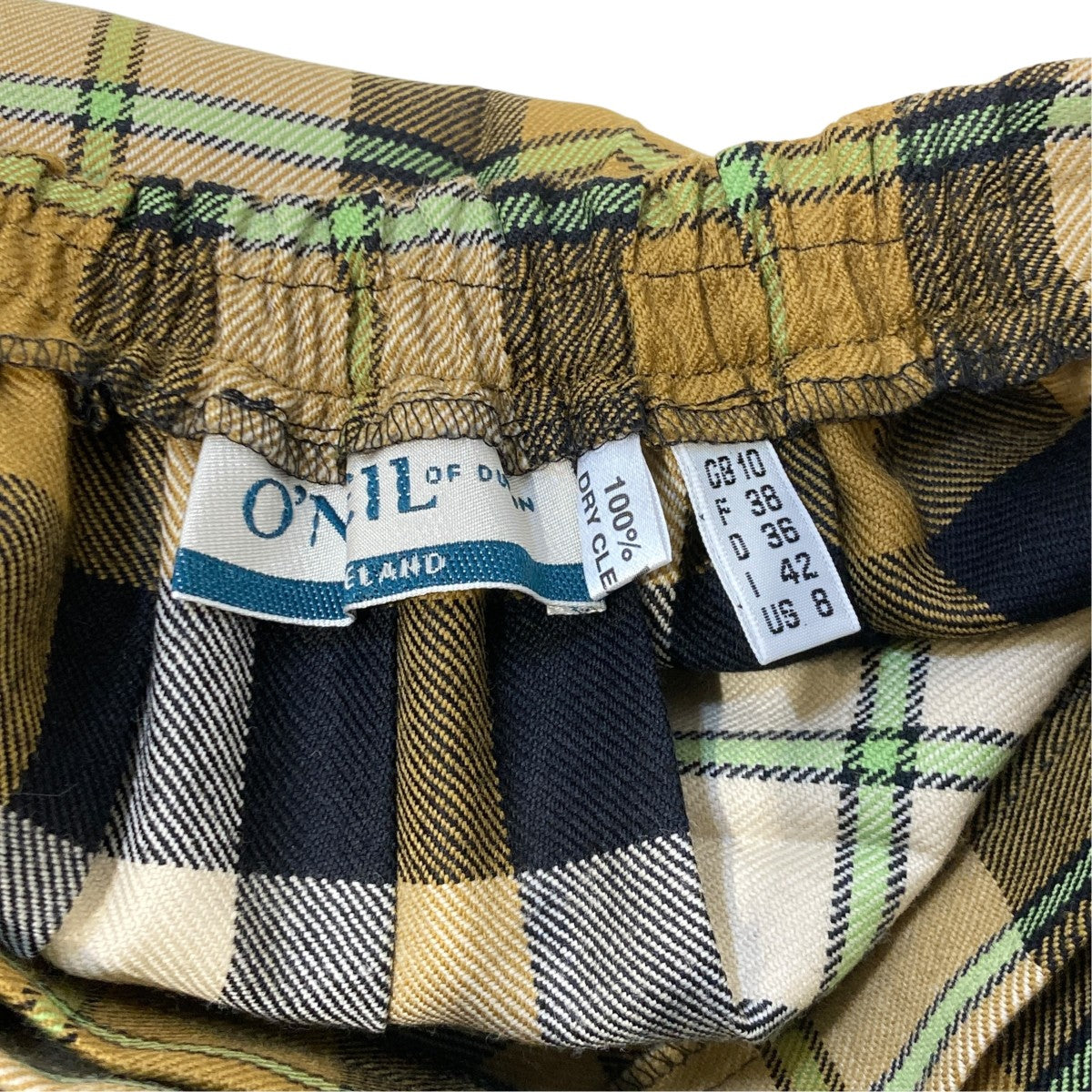 O'NEIL OF DUBLIN(オニールオブダブリン) キルトスカートチェック