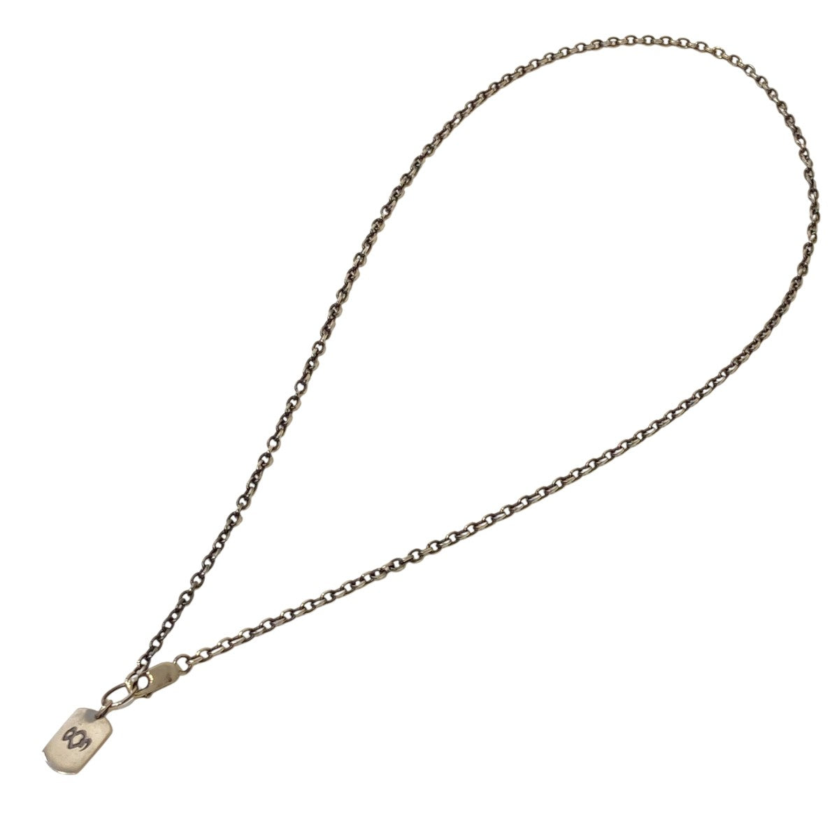 GOTHIC YOHJI YAMAMOTO STANDARD CHAIN 55CMネックレスHA-A46-920 古着・中古-1枚目のアイテム画像