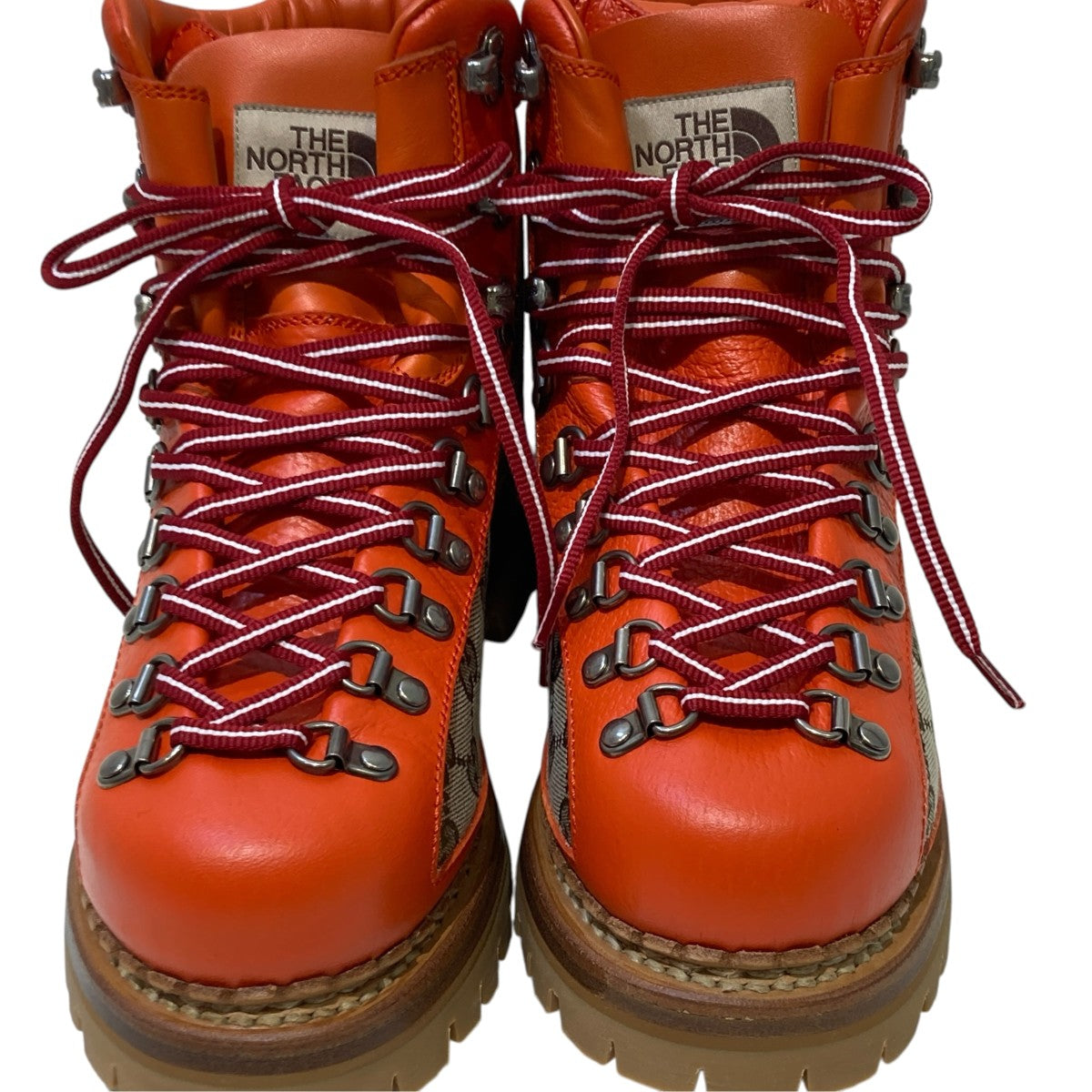 GUCCI×THE NORTH FACE GGキャンバス トレッキングブーツ679927 古着・中古-4枚目のアイテム画像