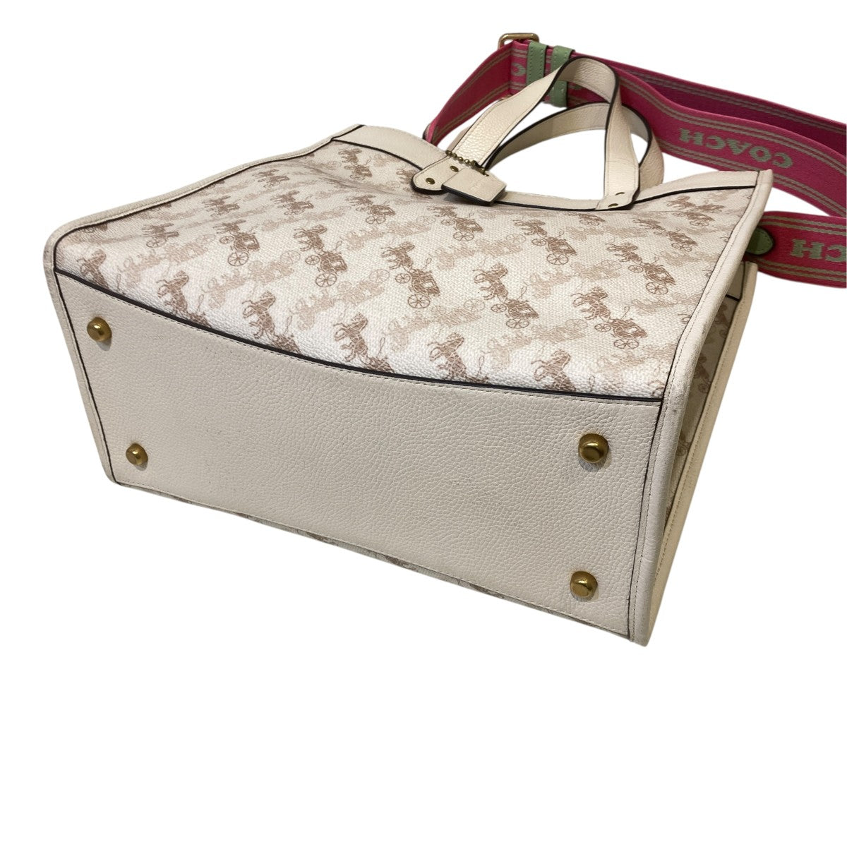 COACH ホース＆キャリッジ2WAYバッグ89143 古着・中古-4枚目のアイテム画像