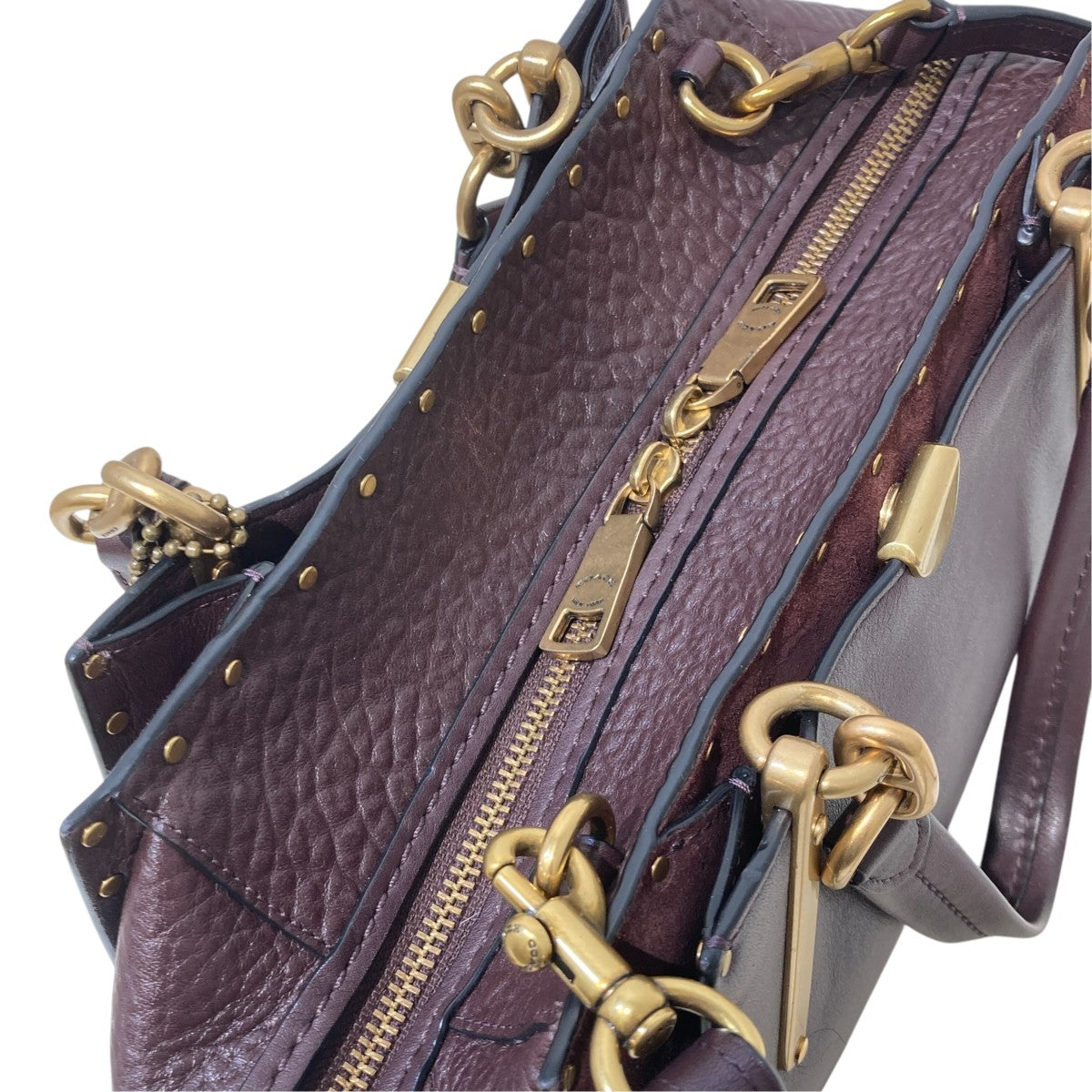 COACH ドリーマー ウィズ リベット2WAYバッグ35617 古着・中古-6枚目のアイテム画像