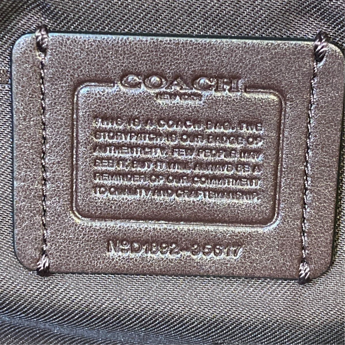 COACH ドリーマー ウィズ リベット2WAYバッグ35617 古着・中古-8枚目のアイテム画像