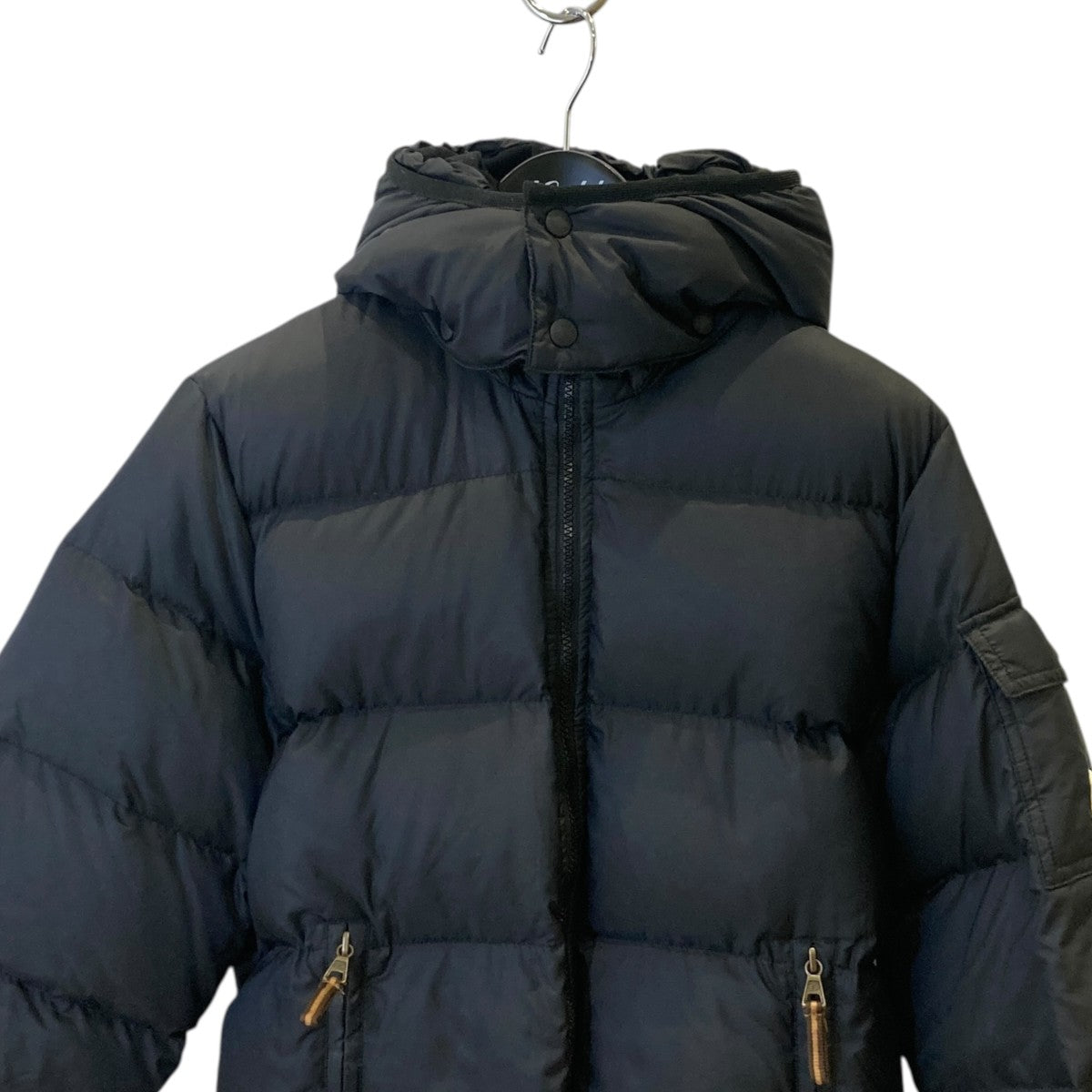 MONCLER(モンクレール) 茶タグダウンジャケット ブラック サイズ 00