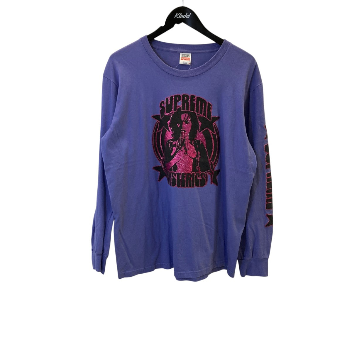 Supreme×Hysteric Glamour 21SSL S Tee長袖Tシャツ 古着・中古-1枚目のアイテム画像