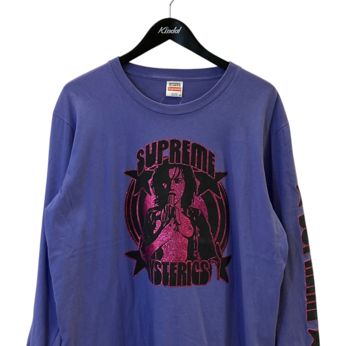 Supreme×Hysteric Glamour 21SSL S Tee長袖Tシャツ 古着・中古-2枚目のアイテム画像