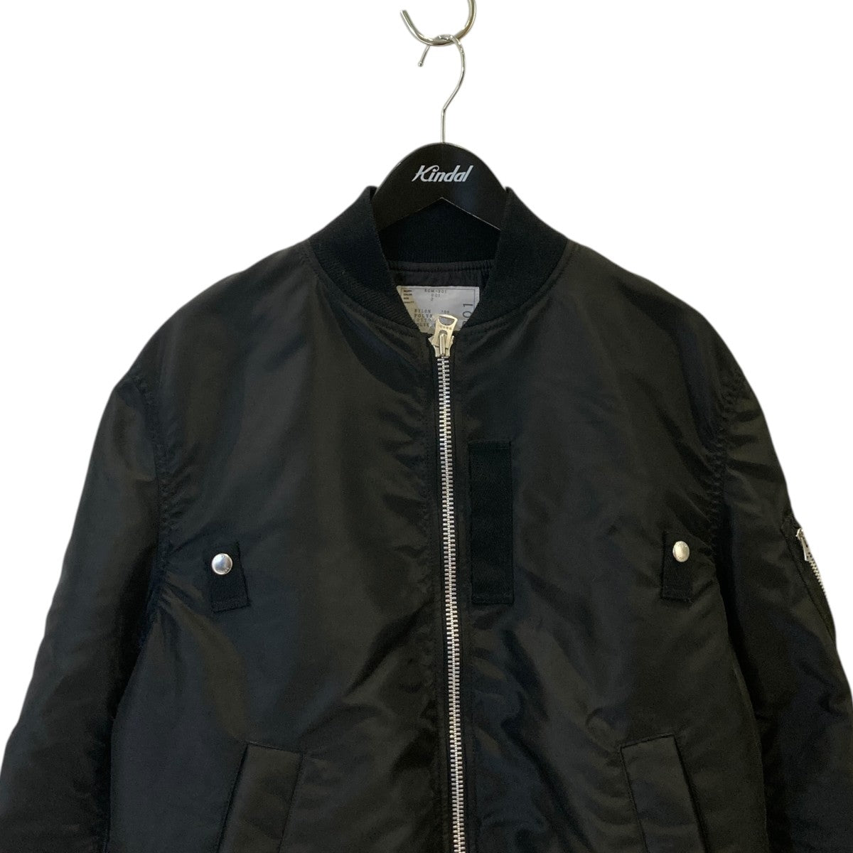 sacai Nylon Twill Blouson ボンバージャケットMA-1ジャケットSCM-301 古着・中古-2枚目のアイテム画像