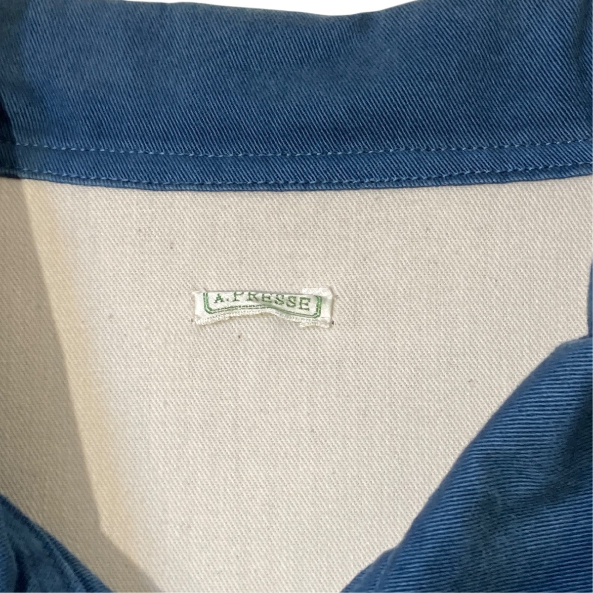 A．PRESSE Vintage Work Jacketジップアップジャケット26SAP-01-55 古着・中古-5枚目のアイテム画像