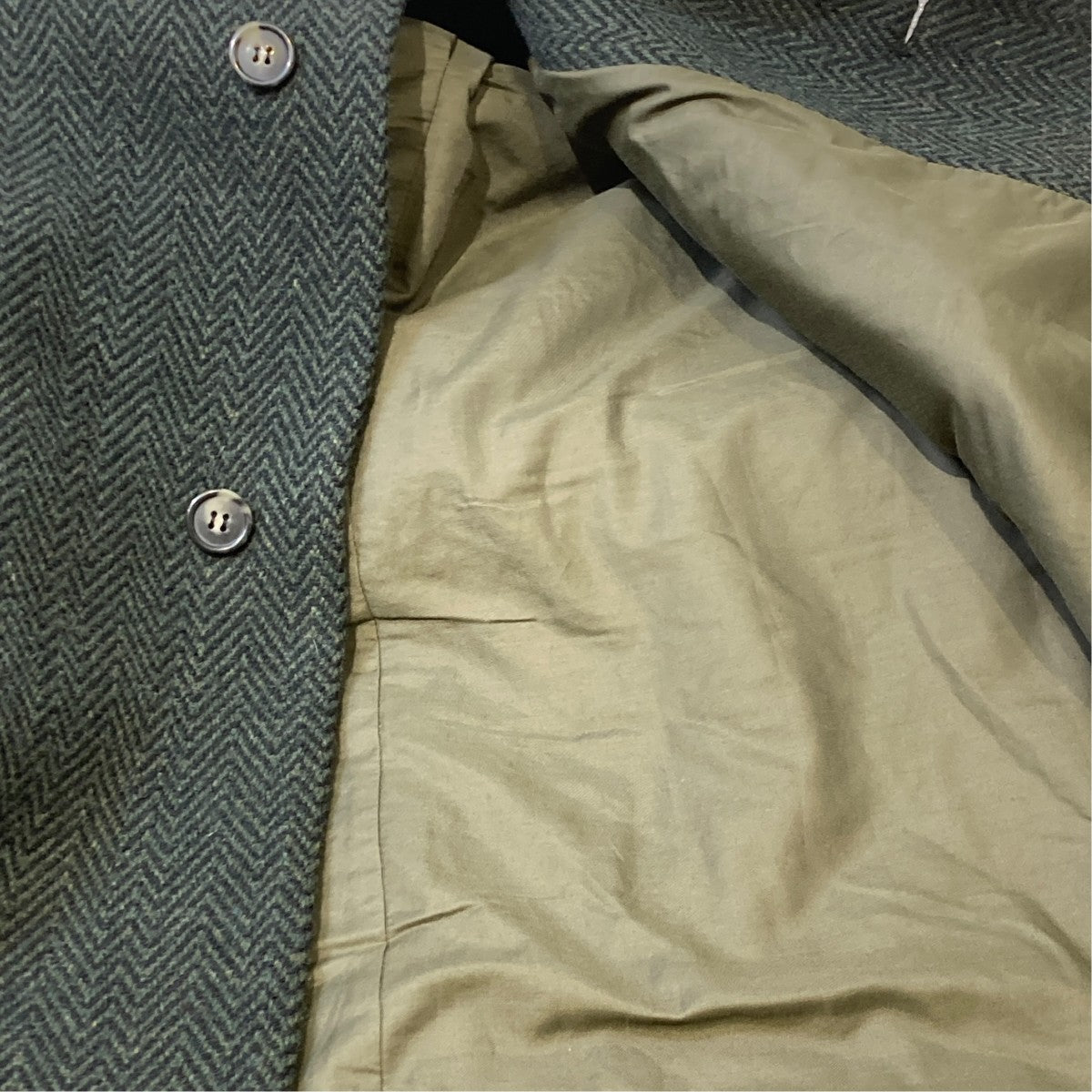 A．P．C． ヘリンボーンチェスターコート24216-1-25671 古着・中古-6枚目のアイテム画像