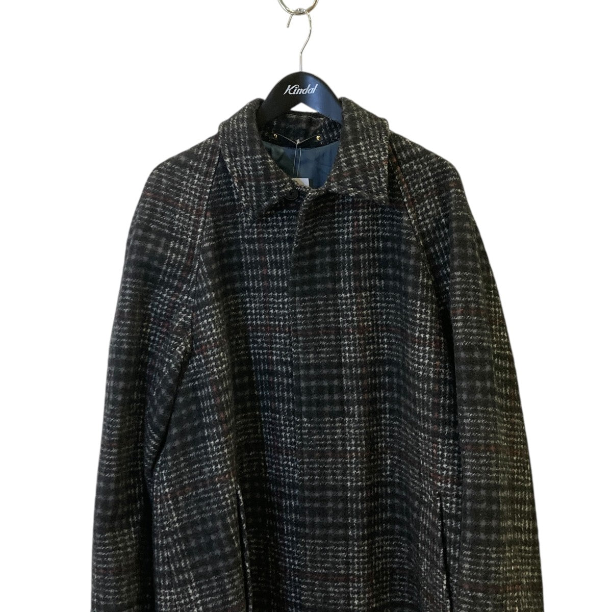 Paul Smith PF-IS-73670チェックステンカラーコートMK. 213109 古着・中古-2枚目のアイテム画像