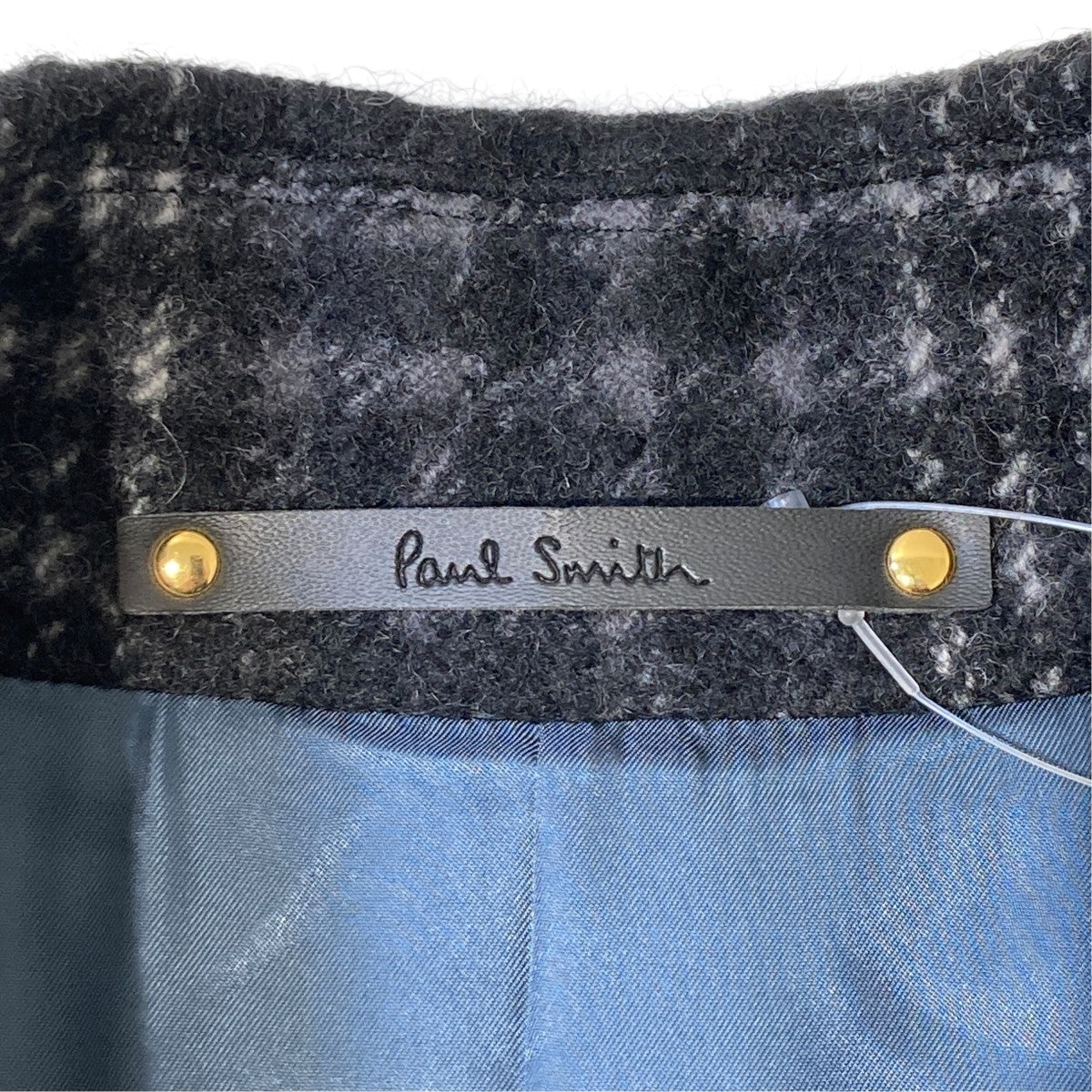 Paul Smith PF-IS-73670チェックステンカラーコートMK. 213109 古着・中古-5枚目のアイテム画像