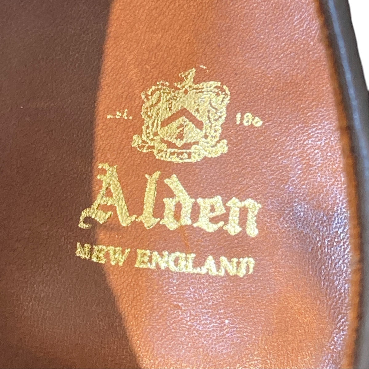 ALDEN ALLACCIATA CORDOVANレザーシューズM0601C 古着・中古-8枚目のアイテム画像