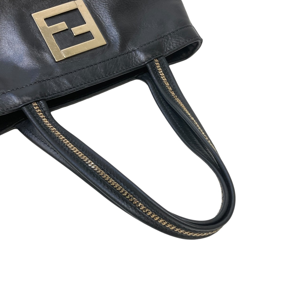 FENDI チェーンハンドルハンドバッグ8BR650 DRD 古着・中古-5枚目のアイテム画像