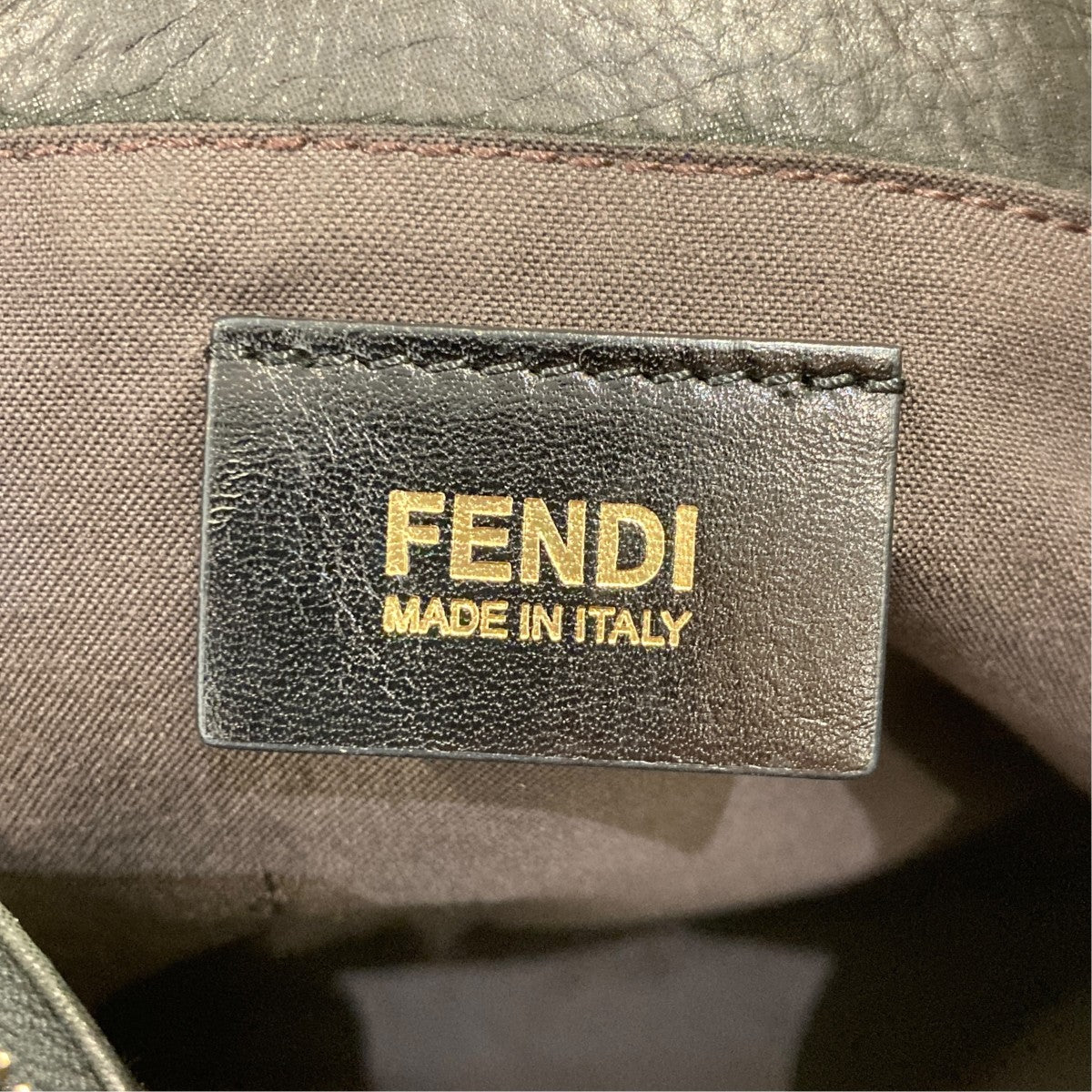 FENDI(フェンディ) チェーンハンドルハンドバッグ8BR650 DRD 8BR650