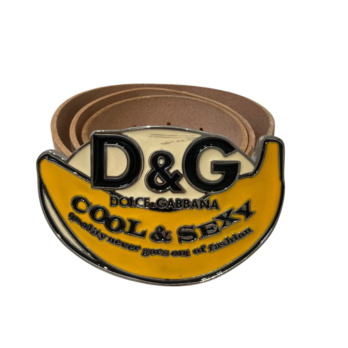 D＆G ビッグバックルベルトND0FFH 古着・中古-1枚目のアイテム画像