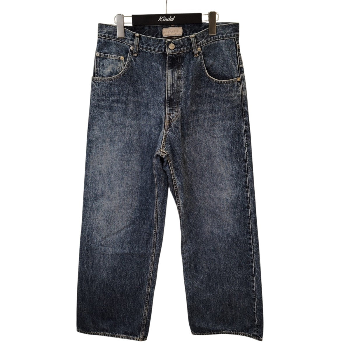 UNFOLLOW natural dye wardrobe jeansデニムパンツ25-030-684-0011-3-0 古着・中古-1枚目のアイテム画像
