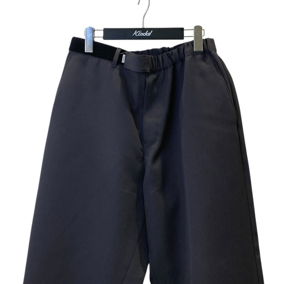Graphpaper 25SSScale Off Wool Wide Tapered Chef PantsイージーパンツGM251-40172B 古着・中古-2枚目のアイテム画像