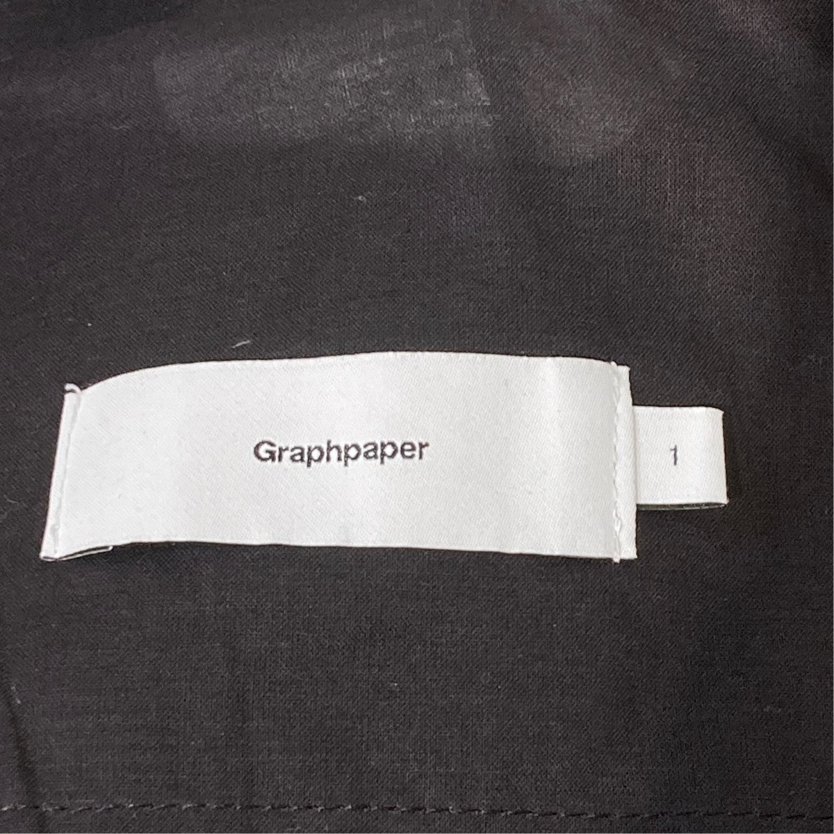 Graphpaper 25SSScale Off Wool Wide Tapered Chef PantsイージーパンツGM251-40172B 古着・中古-5枚目のアイテム画像