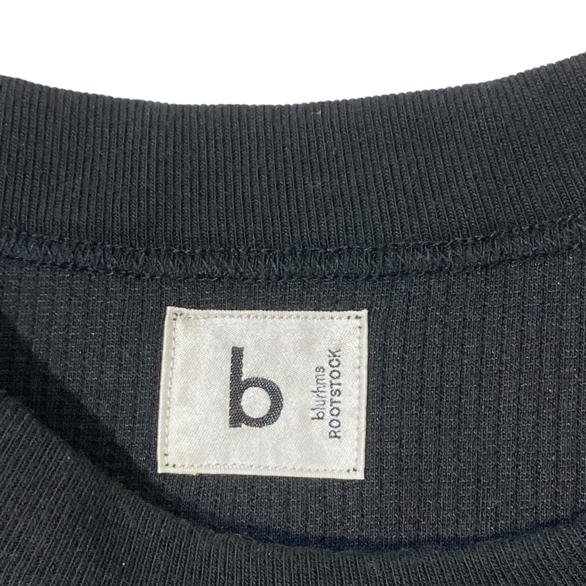 blurhms ROOTSTOCK Rough＆Smooth Thermal Baseball Tee7分袖TシャツbROOTS24F31 古着・中古-5枚目のアイテム画像