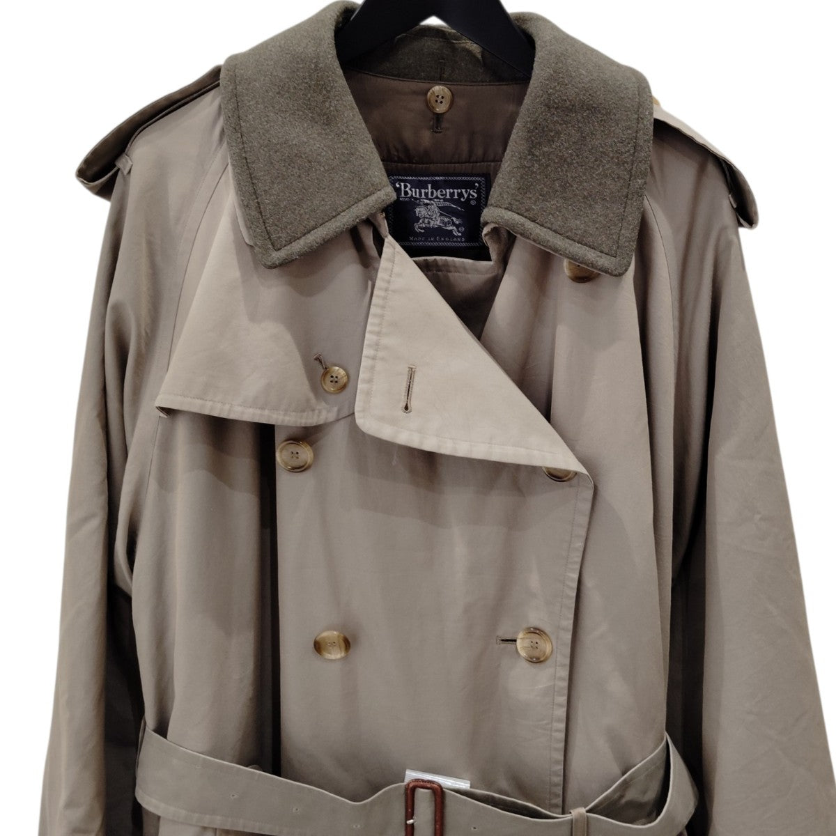 Burberry’s 2枚襟ライナー付トレンチコート 古着・中古-2枚目のアイテム画像