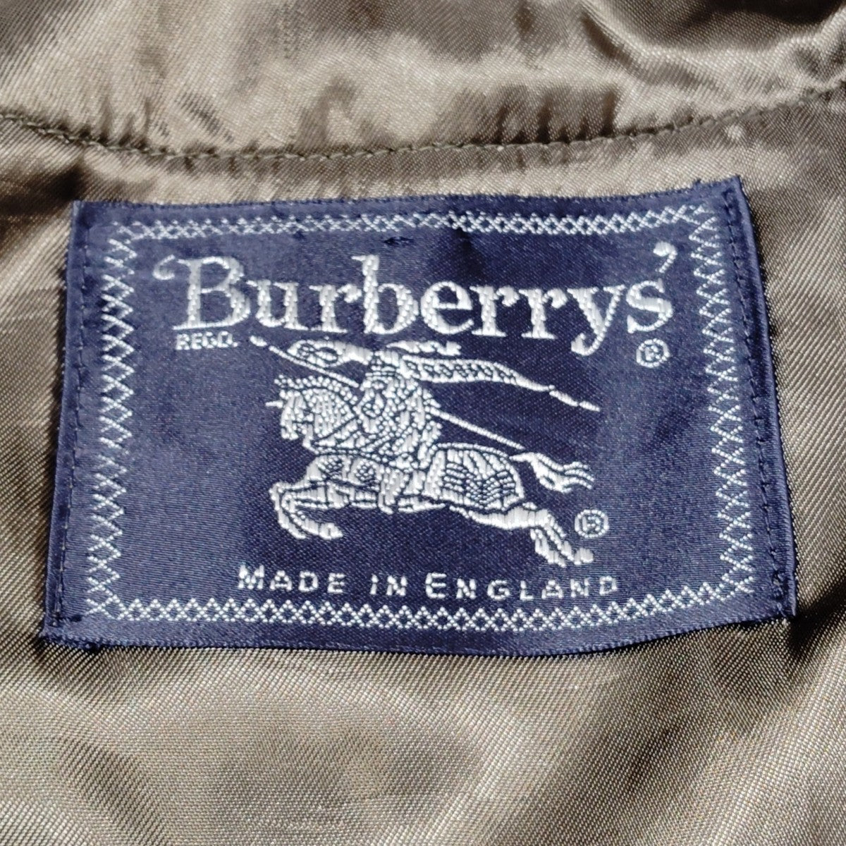 Burberry’s 2枚襟ライナー付トレンチコート 古着・中古-6枚目のアイテム画像