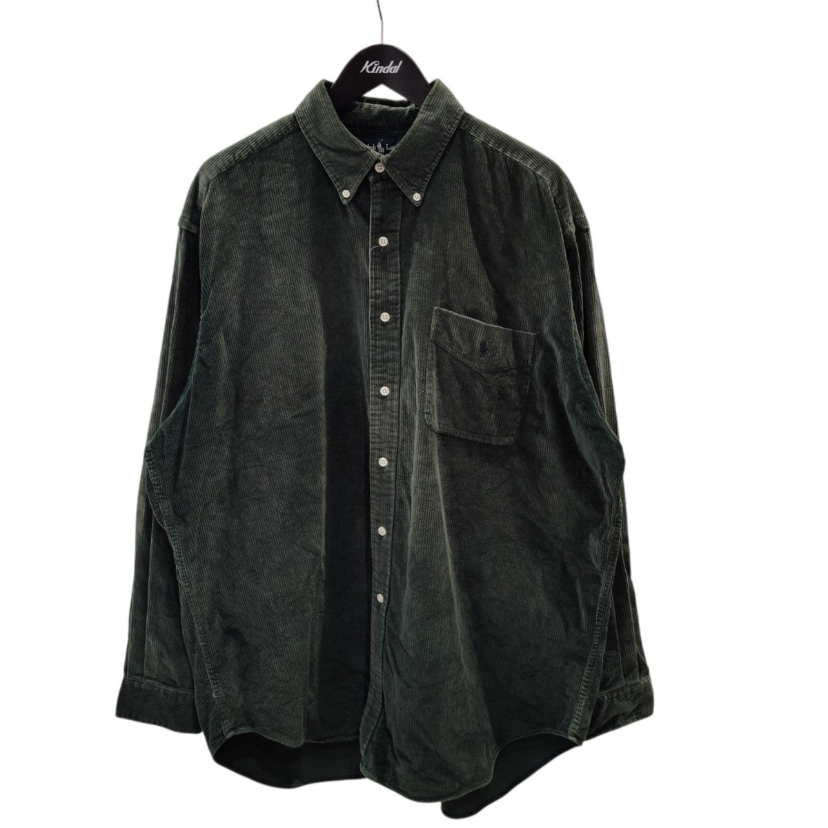 RALPH LAUREN BLAIREコーデュロイボタンダウンシャツ 古着・中古-1枚目のアイテム画像