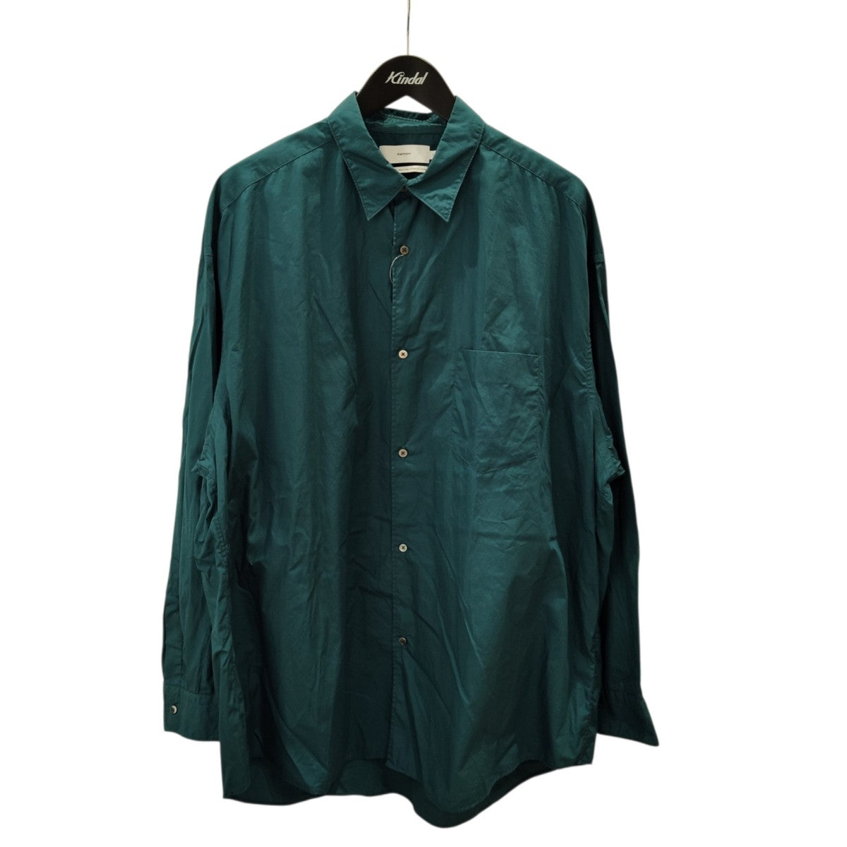 Graphpaper Broad L S Oversized Regular Collar ShirtシャツGM233-50001C 古着・中古-1枚目のアイテム画像
