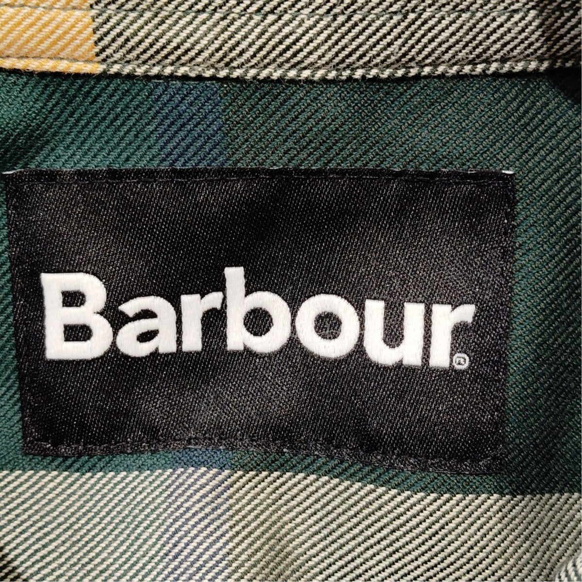 Barbour タータン チェック シャツ オーバーサイズフィットチェックシャツ252MSH5514 古着・中古-5枚目のアイテム画像