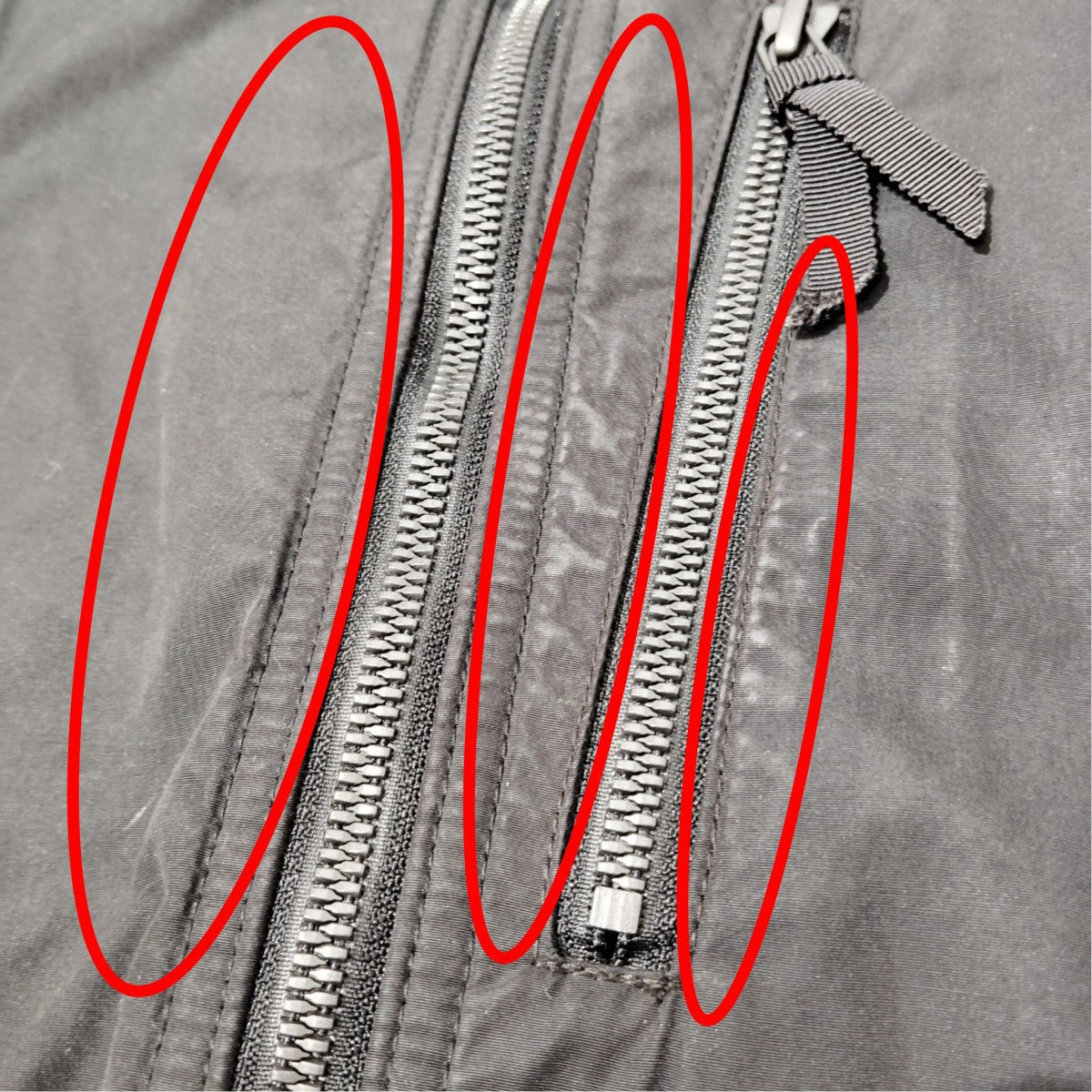 south2 west8 Zipped CoatフーデッドジャケットBG775 古着・中古-9枚目のアイテム画像