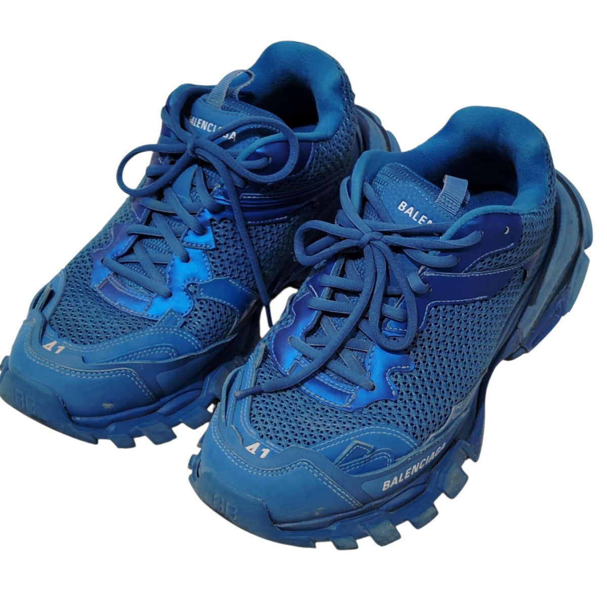 BALENCIAGA TRACK3 SNEAKER ヴィンテージ加工スニーカー700875 古着・中古-1枚目のアイテム画像