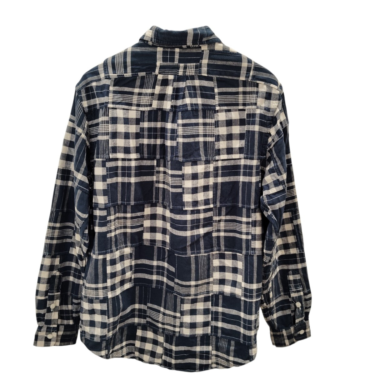 POLO RALPH LAUREN パッチワークチェックシャツ 古着・中古-3枚目のアイテム画像