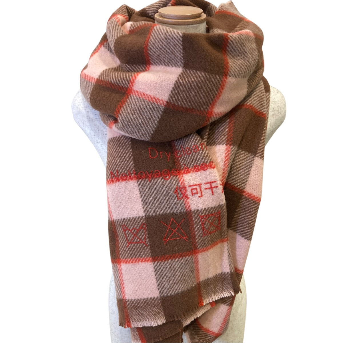 ACNE STUDIOS チェック大判ストール 古着・中古-7枚目のアイテム画像