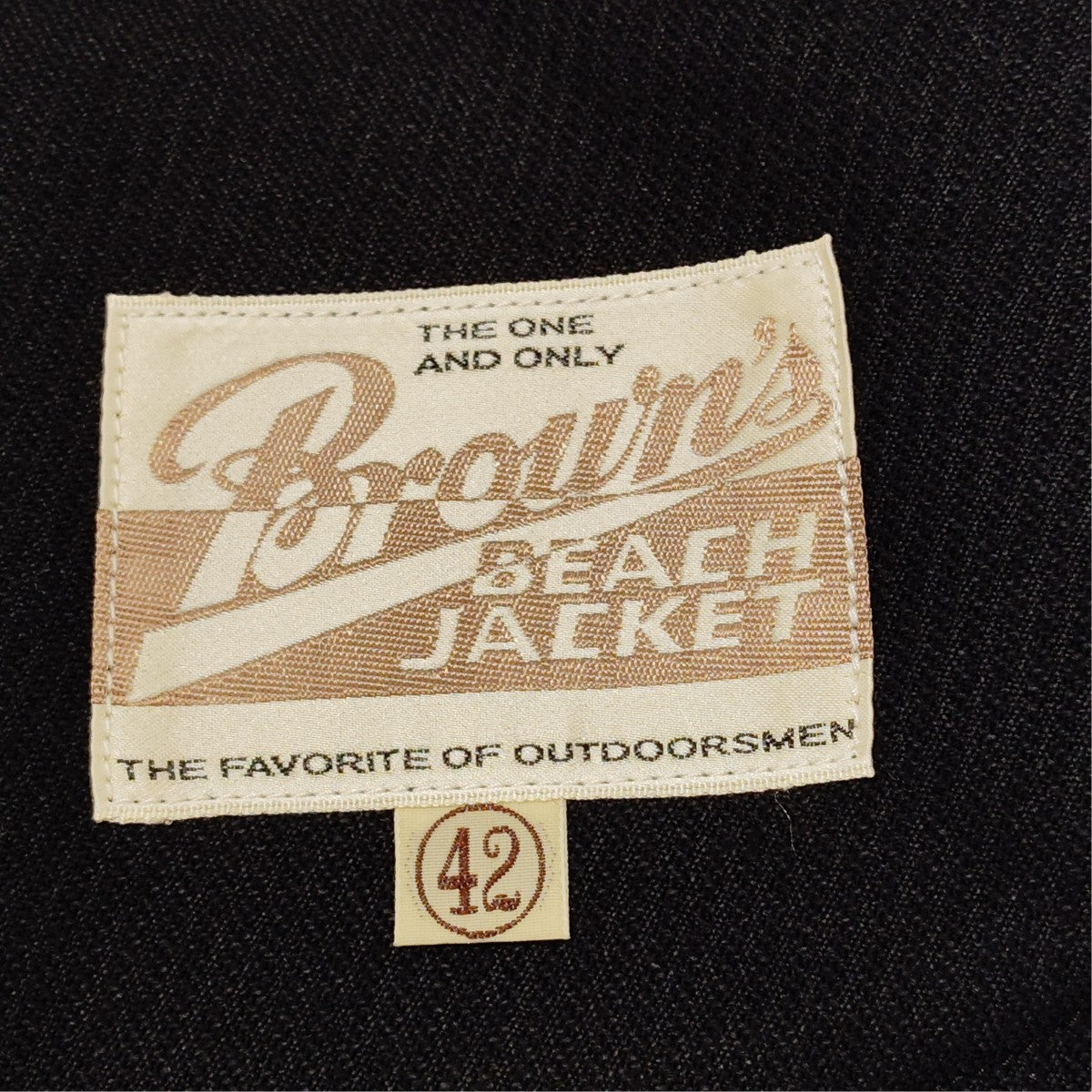 BROWN’S BEACH JACKET BBJ Spring VestベストBBJ-018-2 古着・中古-5枚目のアイテム画像