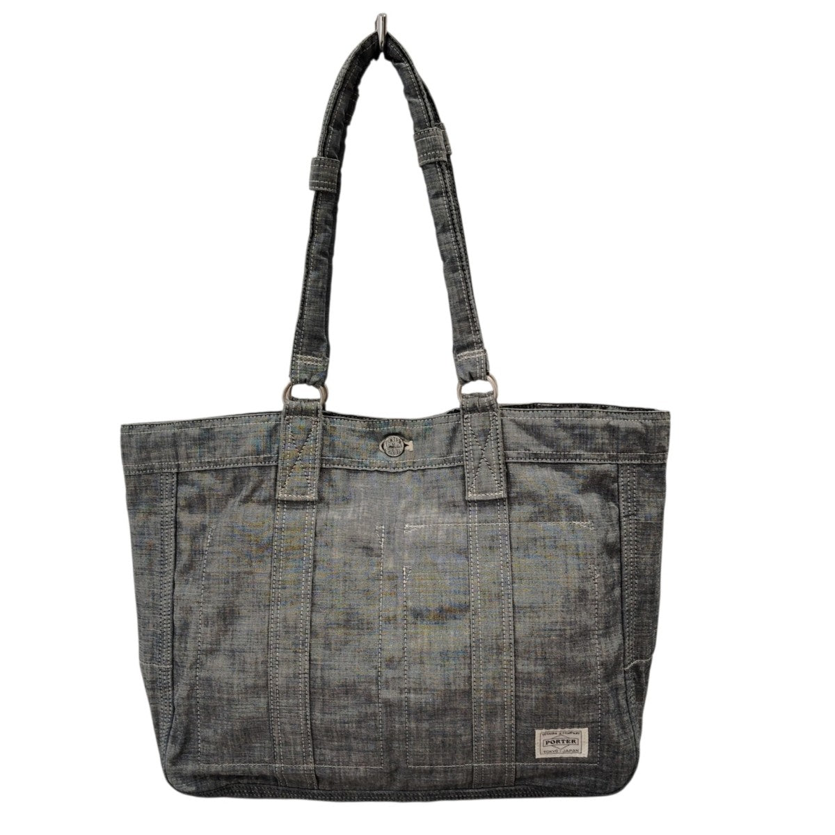 PORTER 70周年リバーシブルデニムトートバッグ 古着・中古-1枚目のアイテム画像