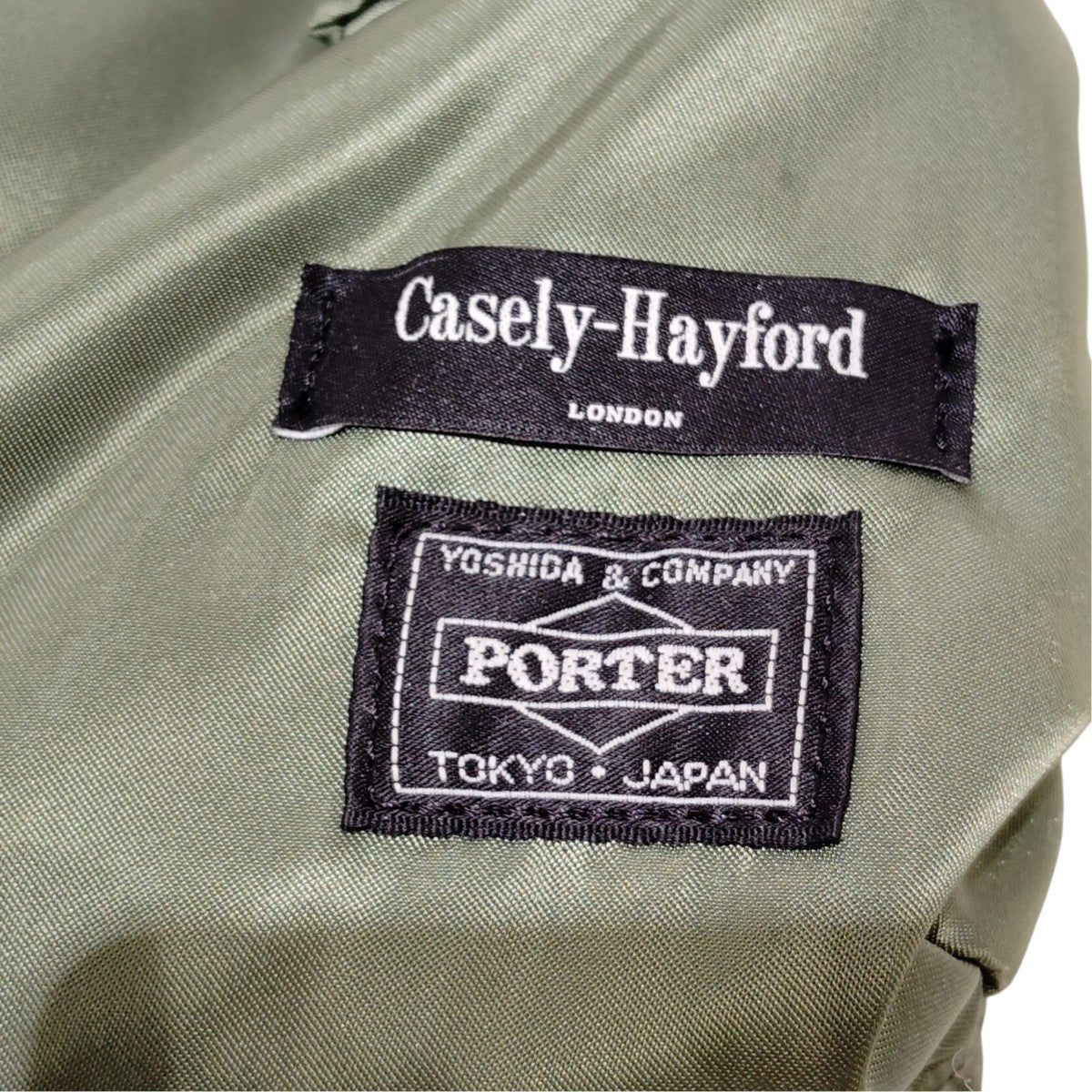PORTER×Casely-Hayford タンカートートバッグ 古着・中古-7枚目のアイテム画像