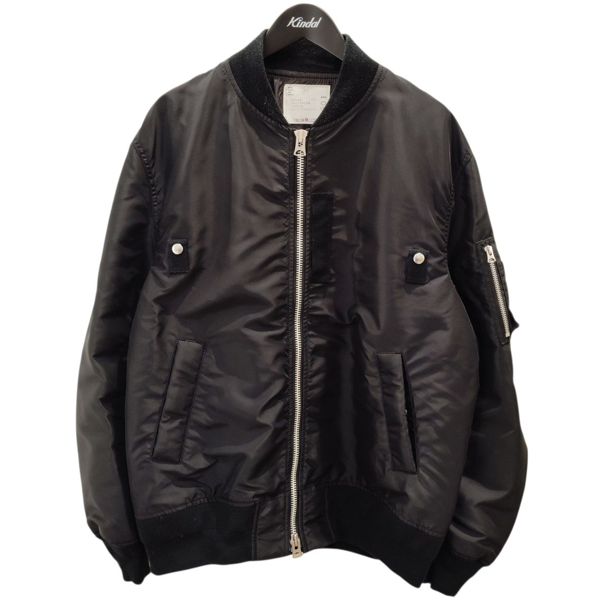 sacai MA-1ジャケットSCM-201 古着・中古-1枚目のアイテム画像