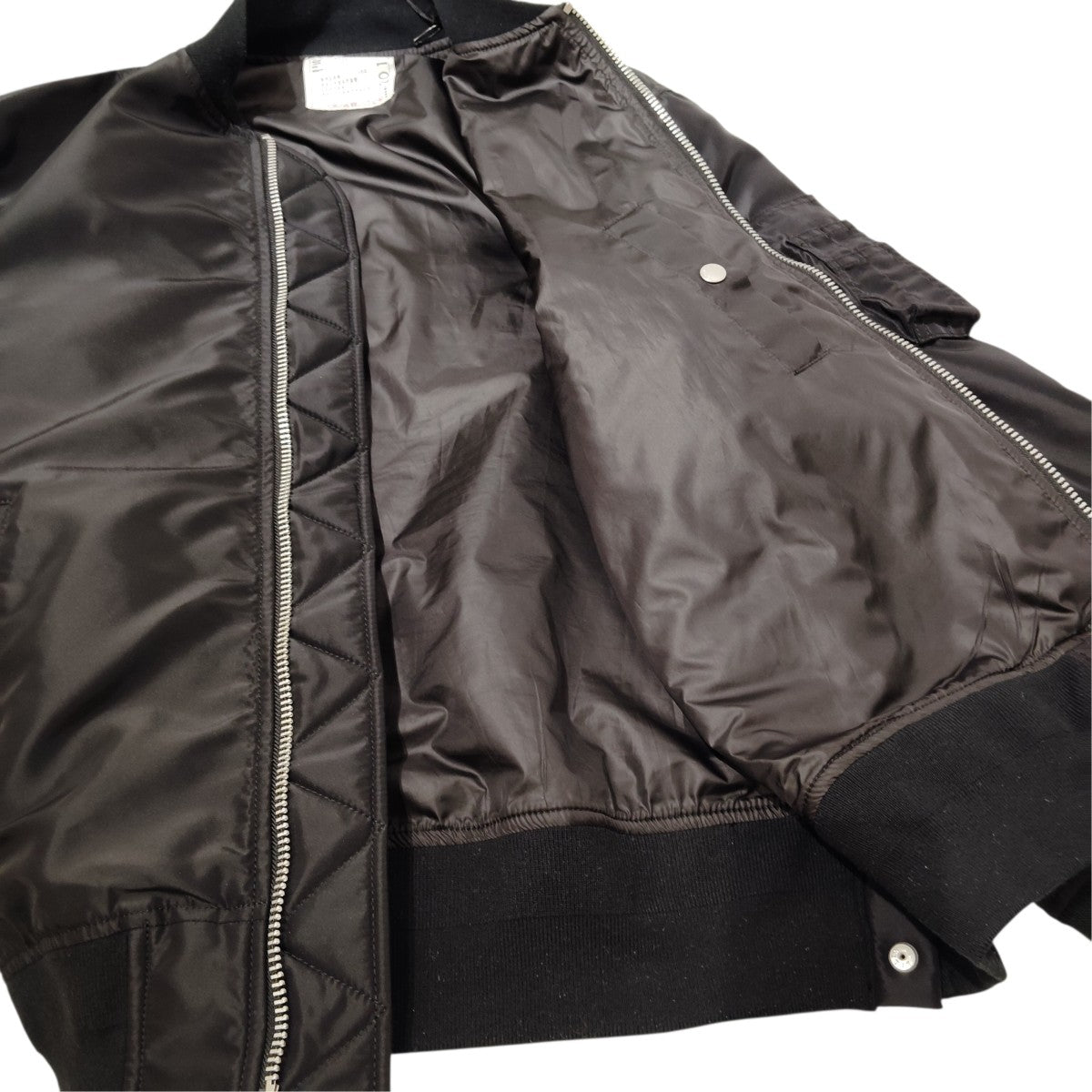 sacai MA-1ジャケットSCM-201 古着・中古-6枚目のアイテム画像