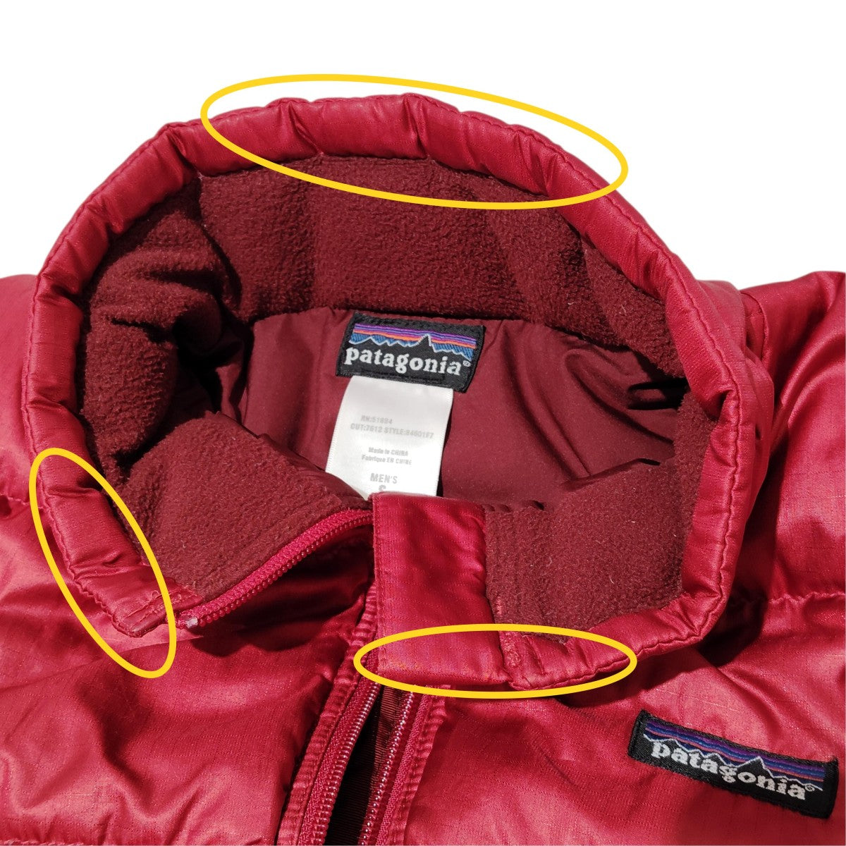 Patagonia 07AWインサレーショングースダウンジャケット84601 古着・中古-7枚目のアイテム画像